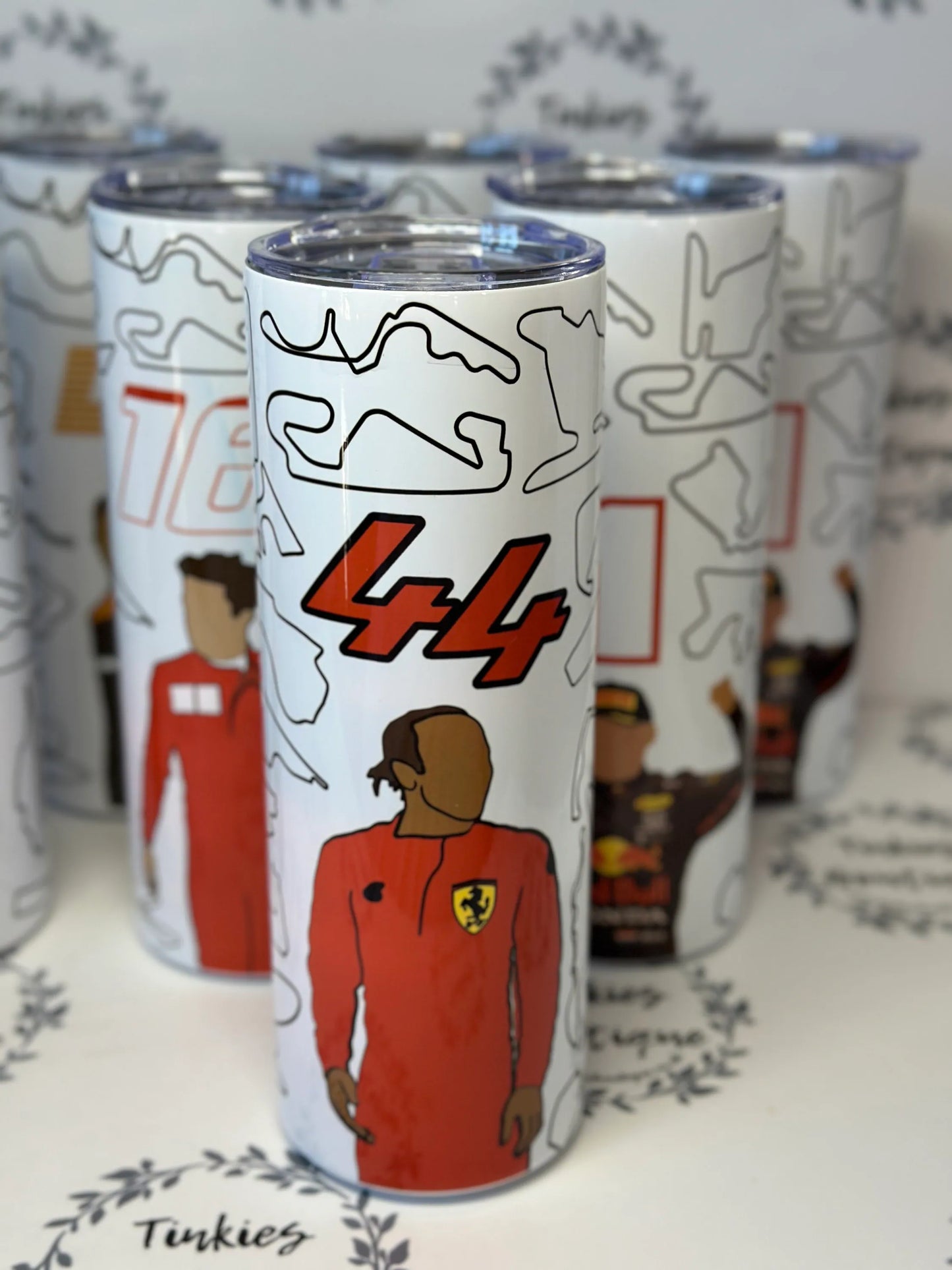 Personalised F1 20oz Stainless Steel Tumbler for any F1 fan - F1 - Personalised Gift