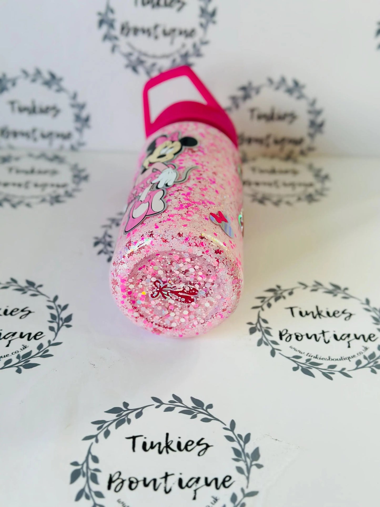 Mouse ballet dancer inspired 10oz double walled tumbler no globe glitter tumbler personalised