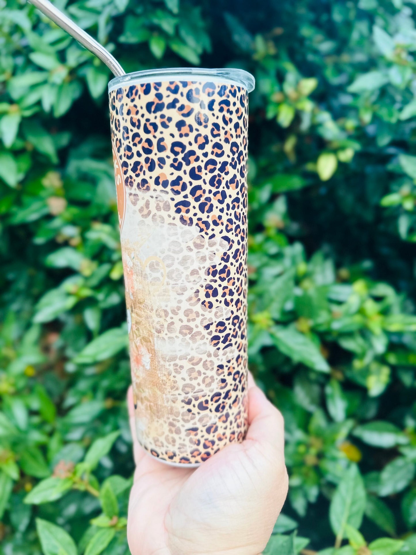 Minnie Mouse Starbucks leopard print – Cute & Colorful New Designs | Tinkies Boutique