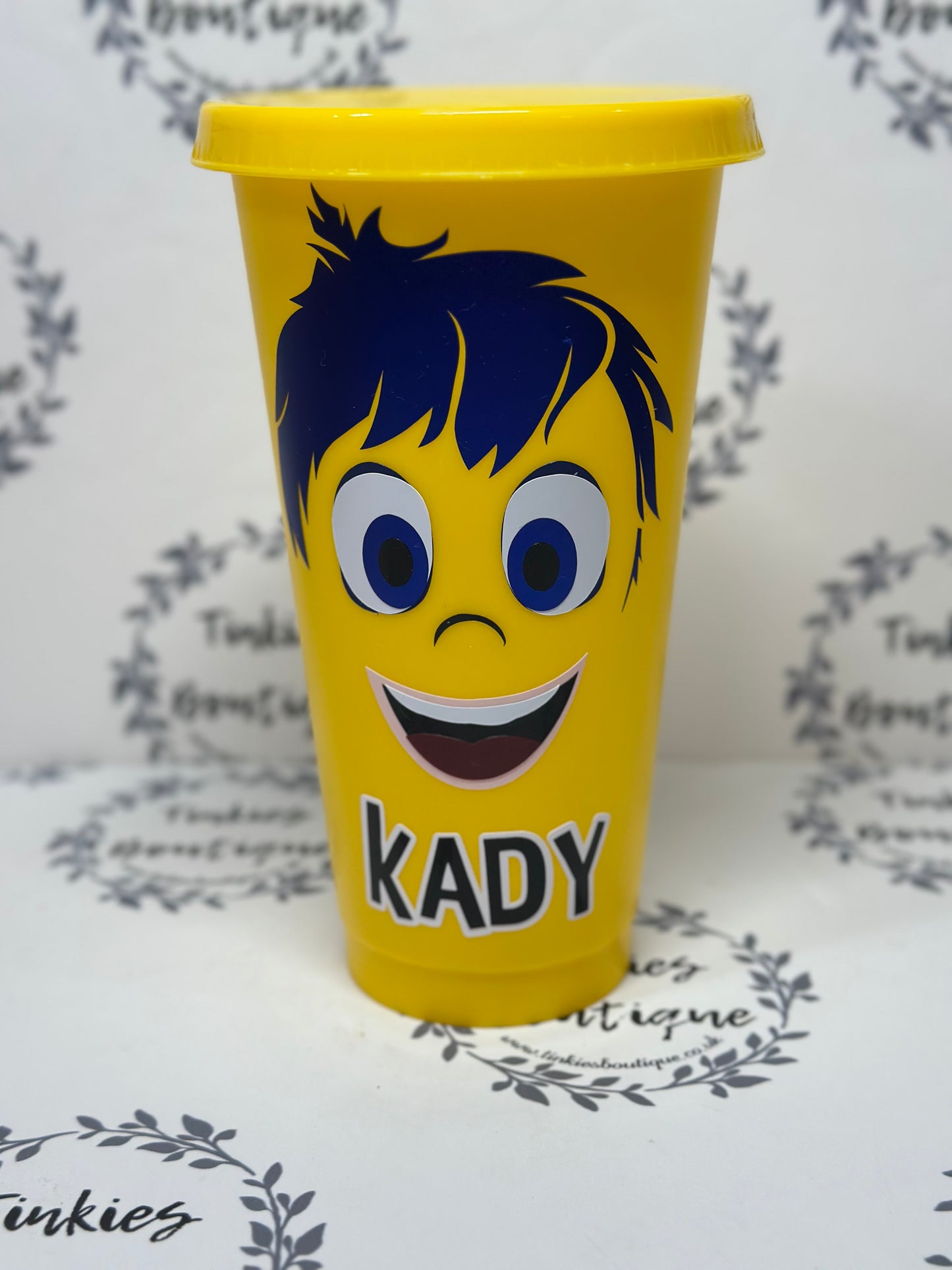 Inside Out 2 Inspired Cold Cups - Customisable Character-Themed Tumblers, Personalised Gifts
