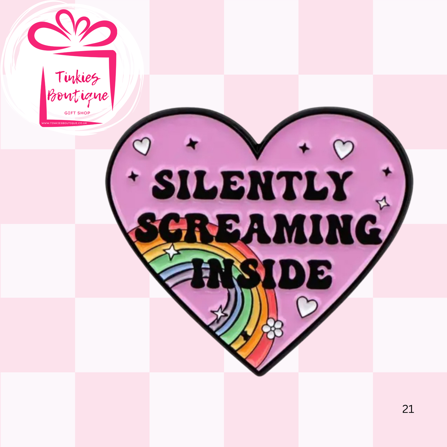 Cute Motivational & Funny Enamel Pins – Pre-Order Now! | Tinkie’s Boutique - 3