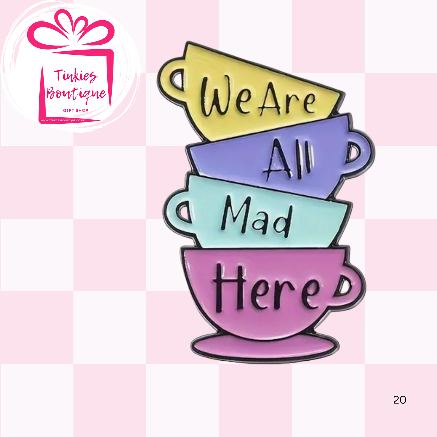 Cute Motivational & Funny Enamel Pins – Pre-Order Now! | Tinkie’s Boutique - 3