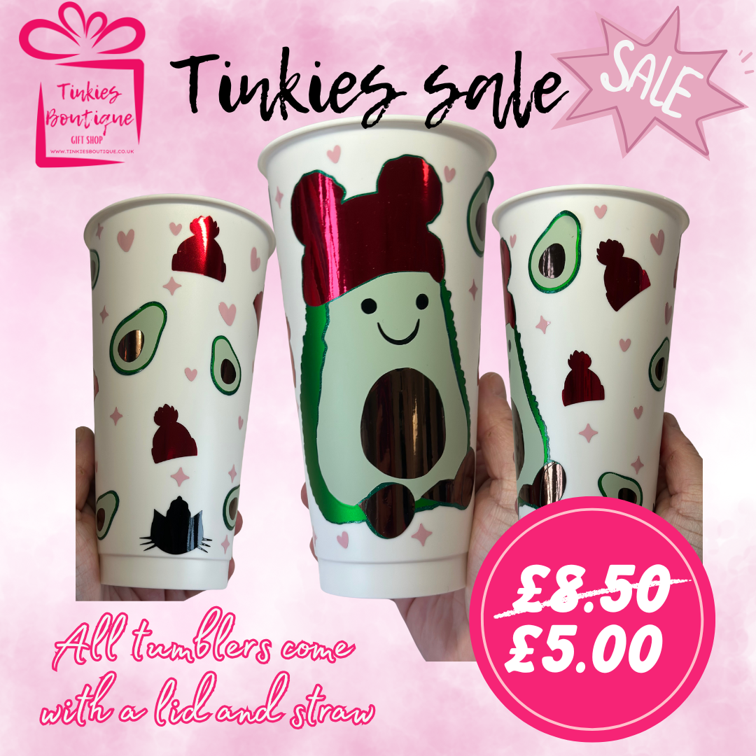 SALE cold cups and tumblers Various designs - batch 2