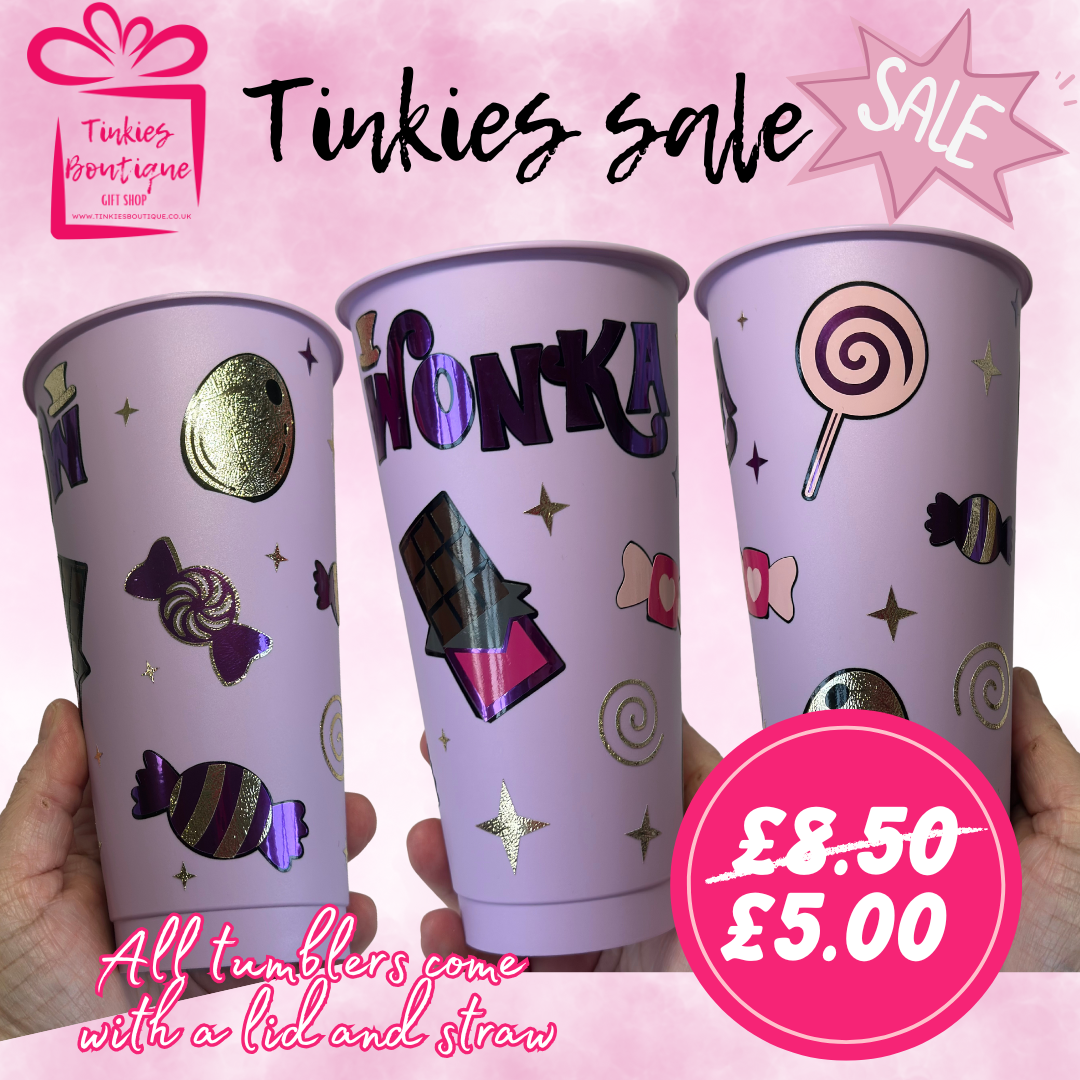 SALE cold cups and tumblers Various designs - batch 1