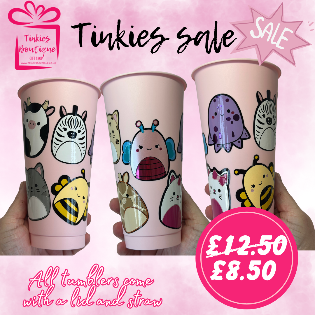 SALE cold cups and tumblers Various designs - batch 3