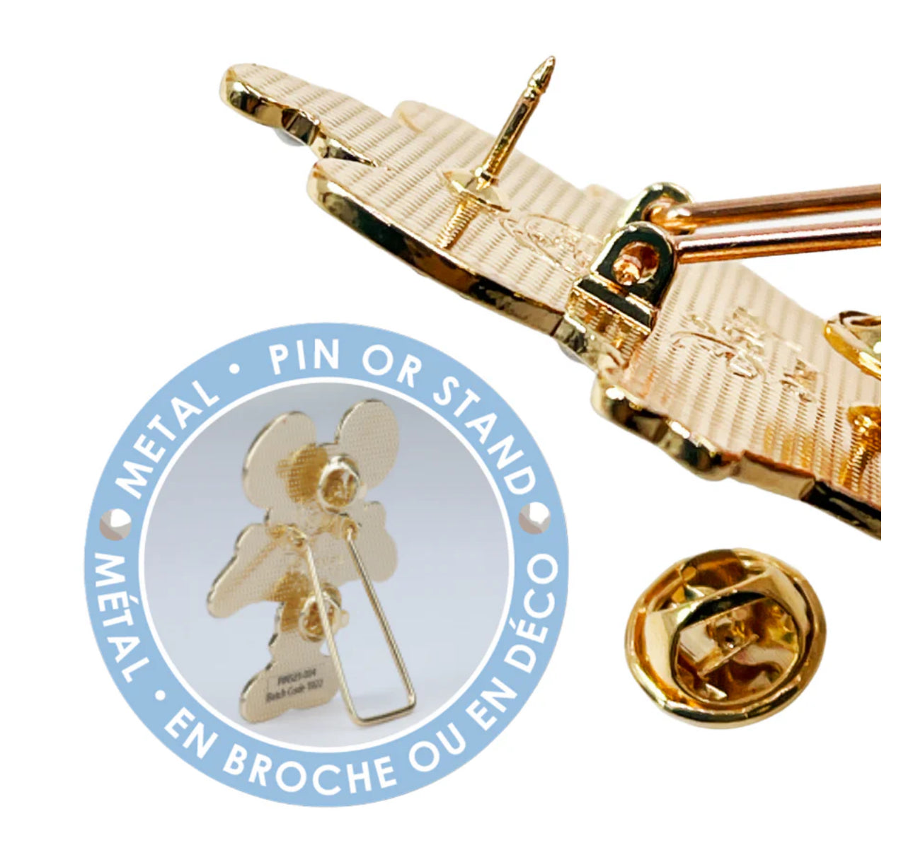 Disney Crystal Art Pin Badges - Series 1