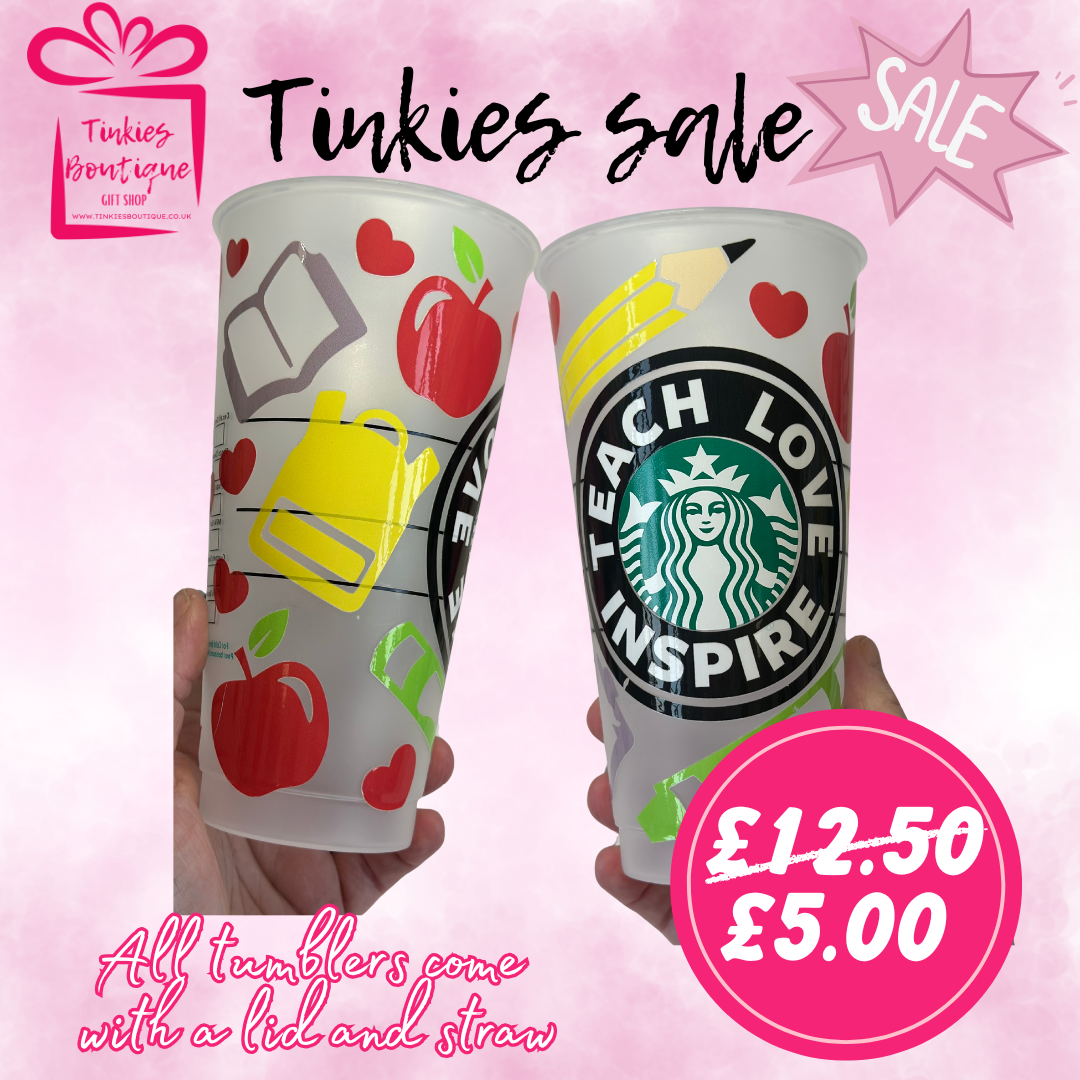 SALE cold cups and tumblers Various designs - batch 2