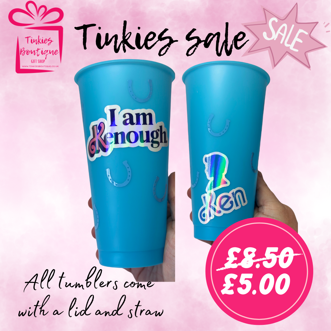 SALE cold cups and tumblers Various designs - batch 1