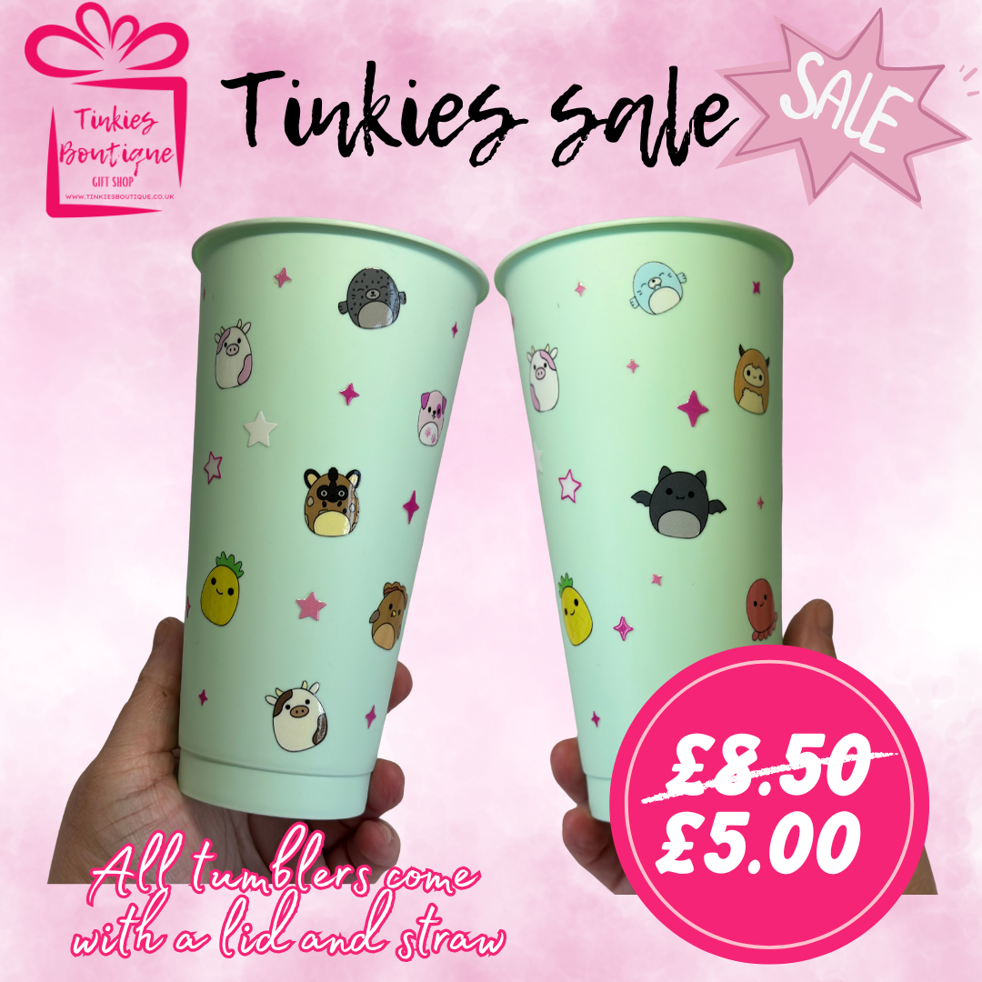 SALE cold cups and tumblers Various designs - batch 2