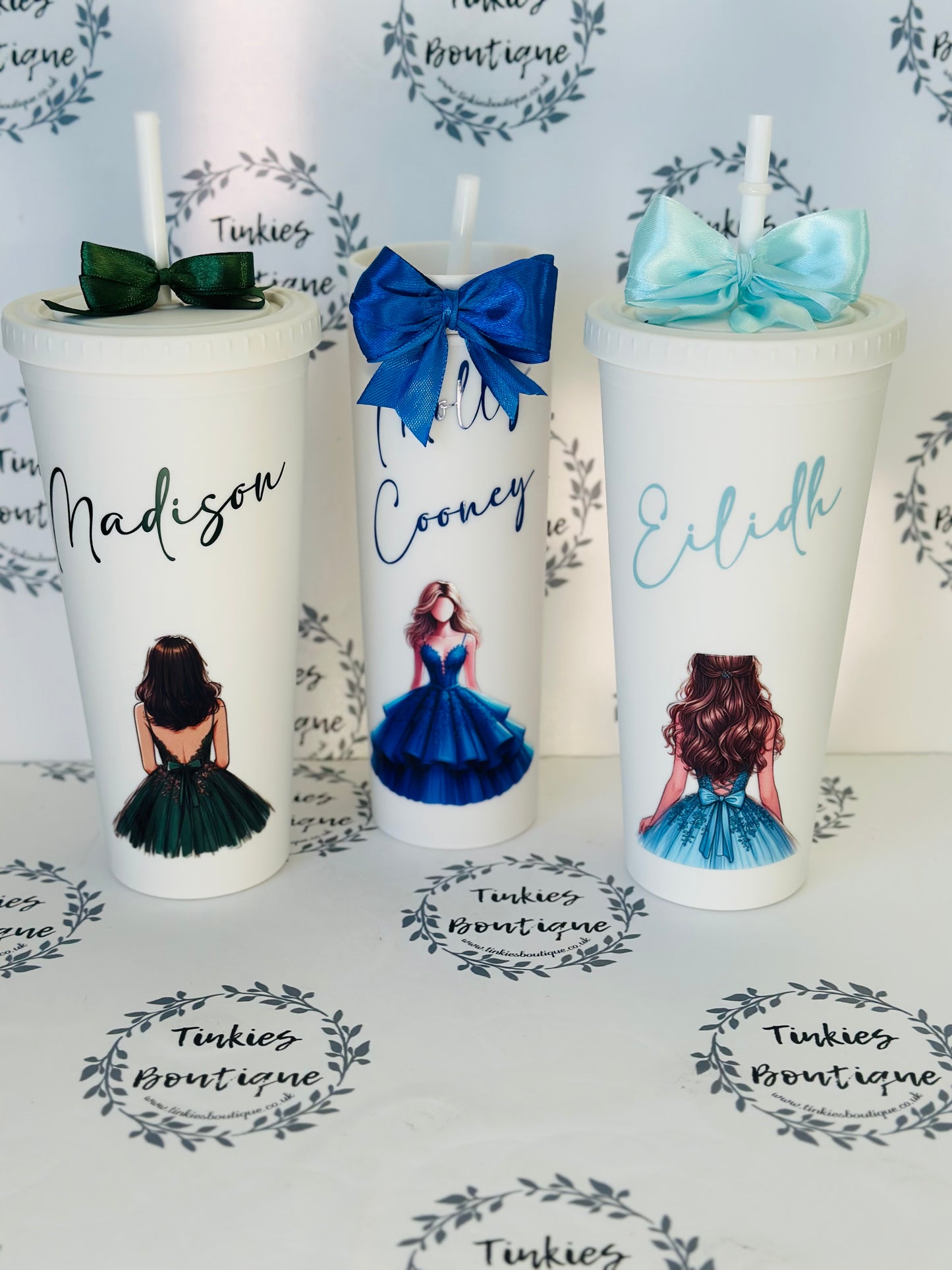 PROM Bundle with Personal Touch - Custom Gifts , School leavers Personalised Prom glass Champagne Flute, Prom 2025, Prom Gift.