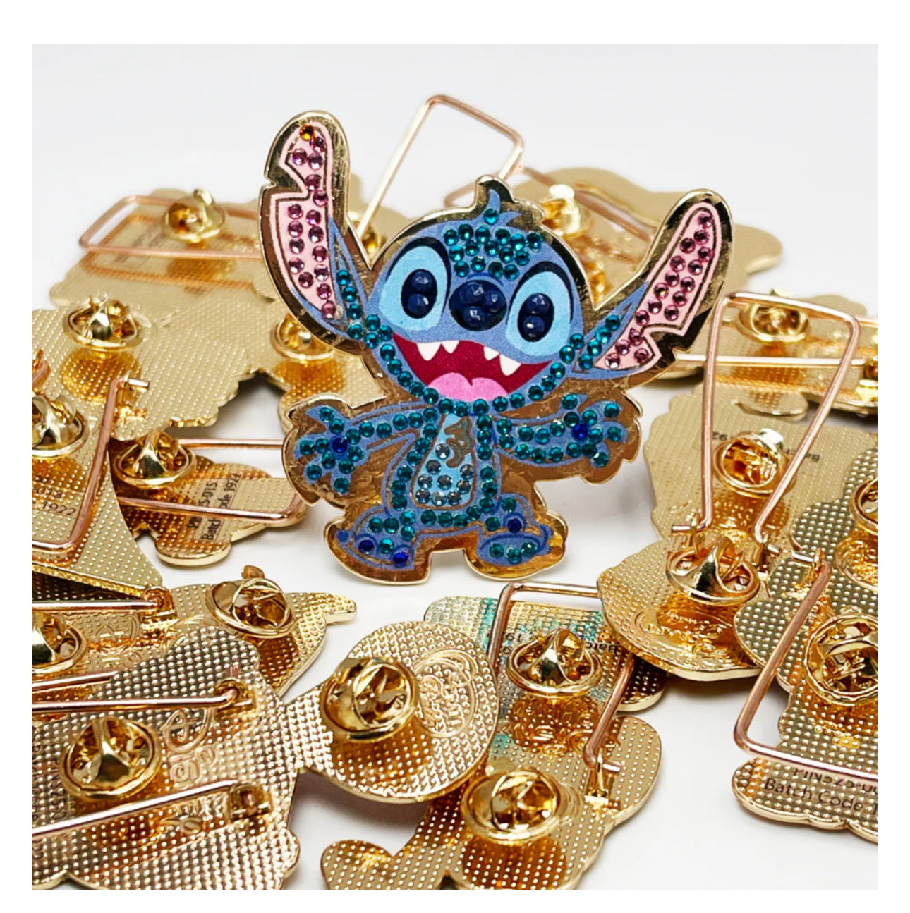 Disney Crystal Art Pin Badges - Series 1