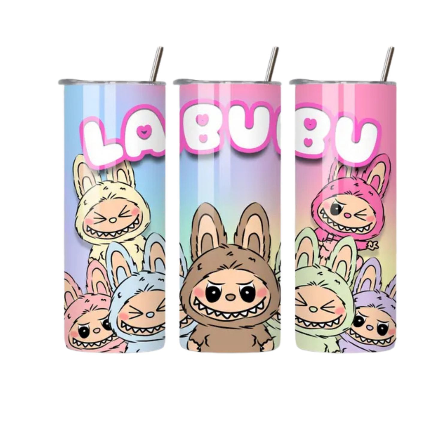 Labubu Character Tumblers – Cute & Colorful New Designs | Tinkies Boutique