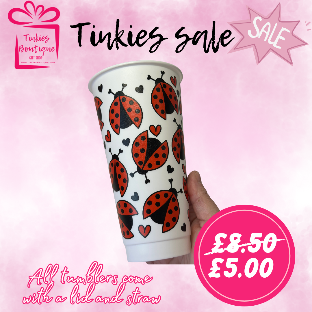 SALE cold cups and tumblers Various designs - batch 1