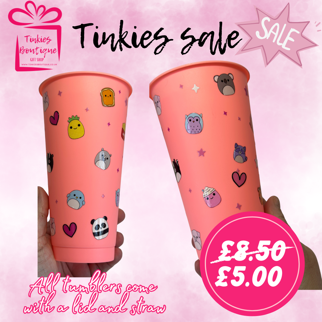 SALE cold cups and tumblers Various designs - batch 1