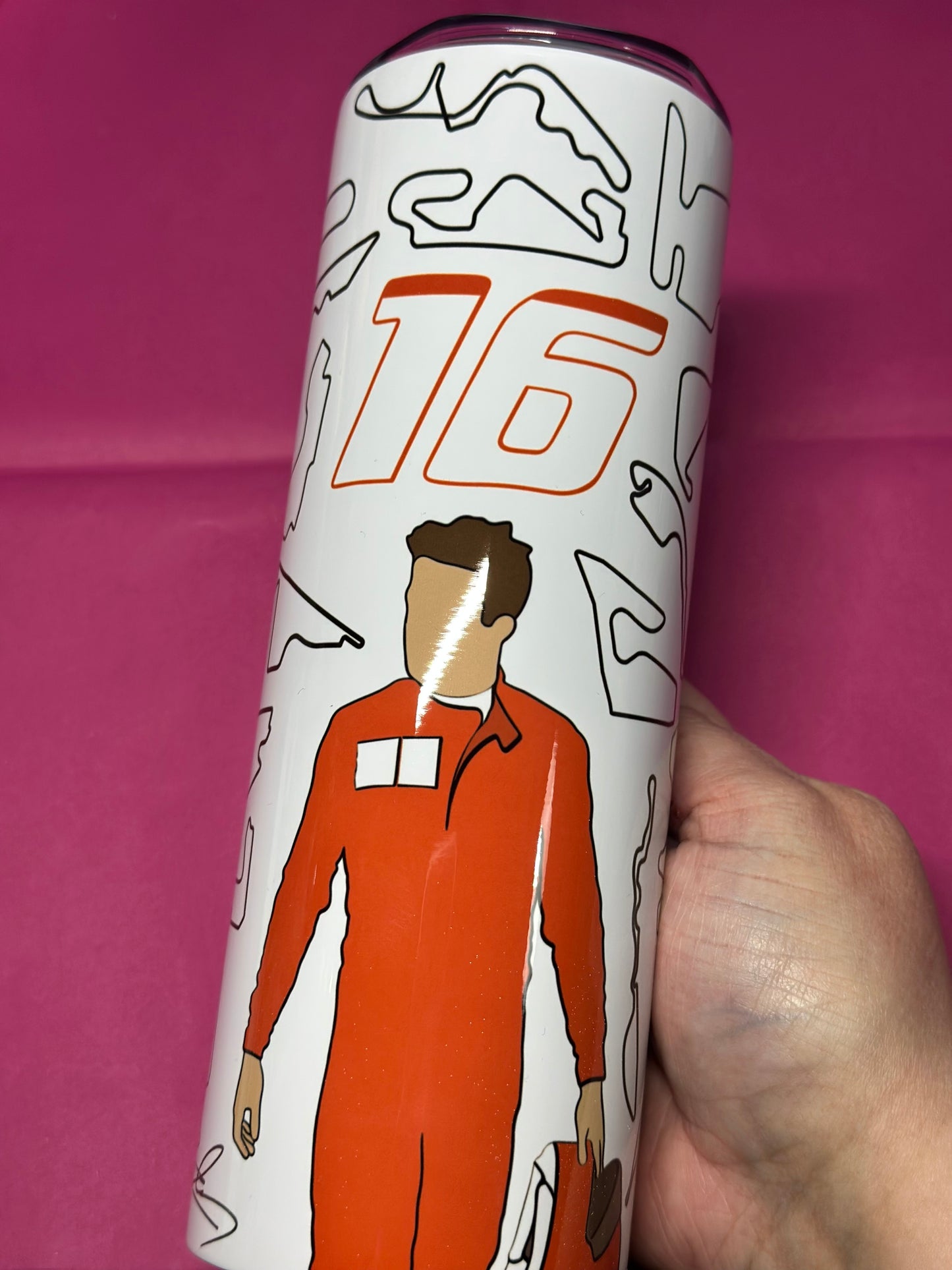 Personalised F1 20oz Stainless Steel Tumbler for any F1 fan - F1 - Personalised Gift