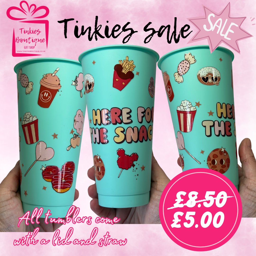 SALE cold cups and tumblers Various designs - batch 1