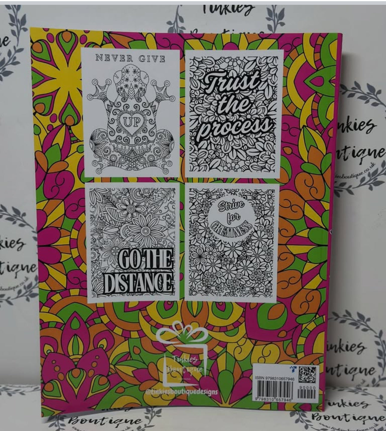 Quotes in Colour - Self Care Coloring Book for Relaxation & Inspiration