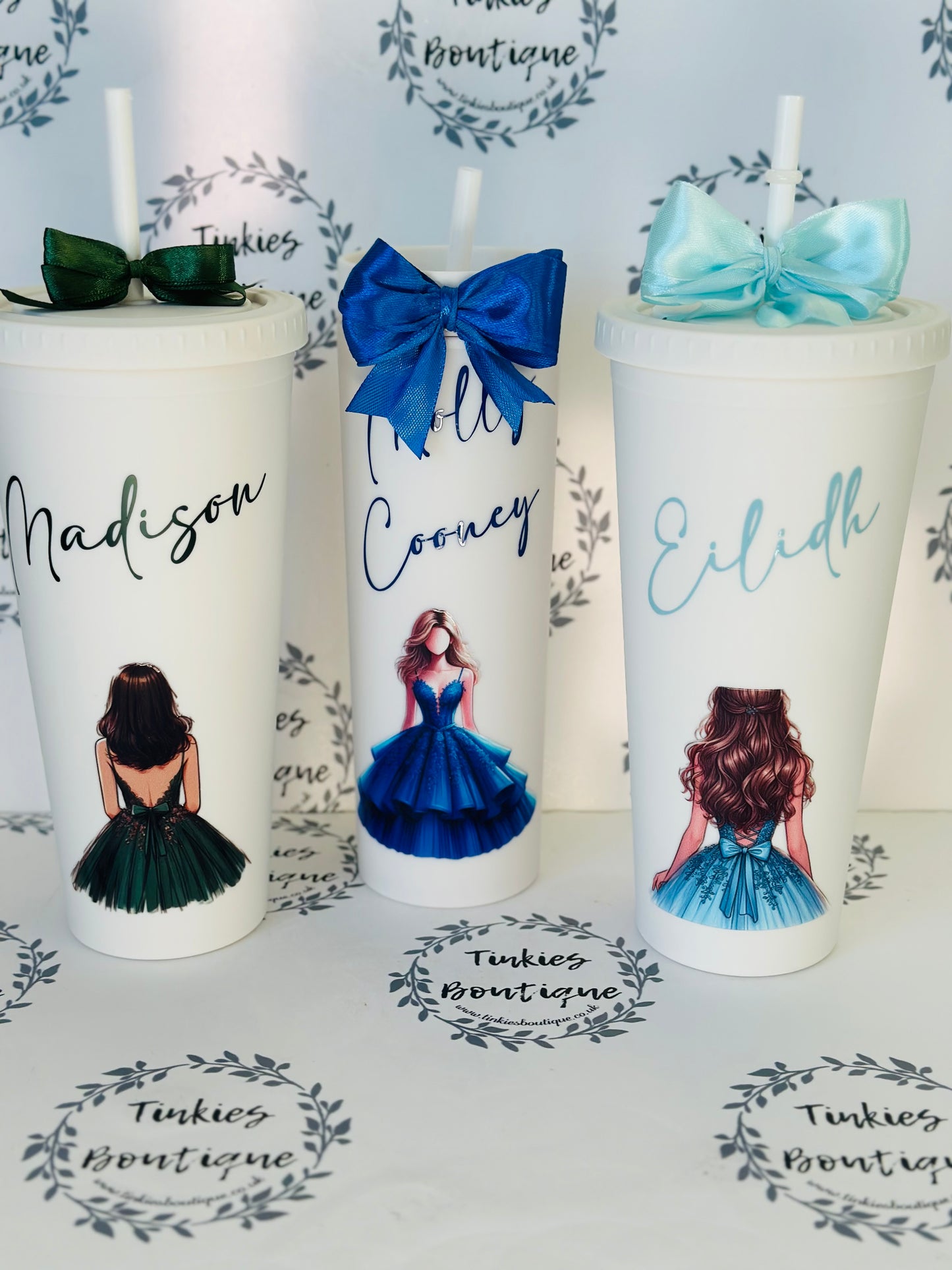 PROM Bundle with Personal Touch - Custom Gifts , School leavers Personalised Prom glass Champagne Flute, Prom 2025, Prom Gift.