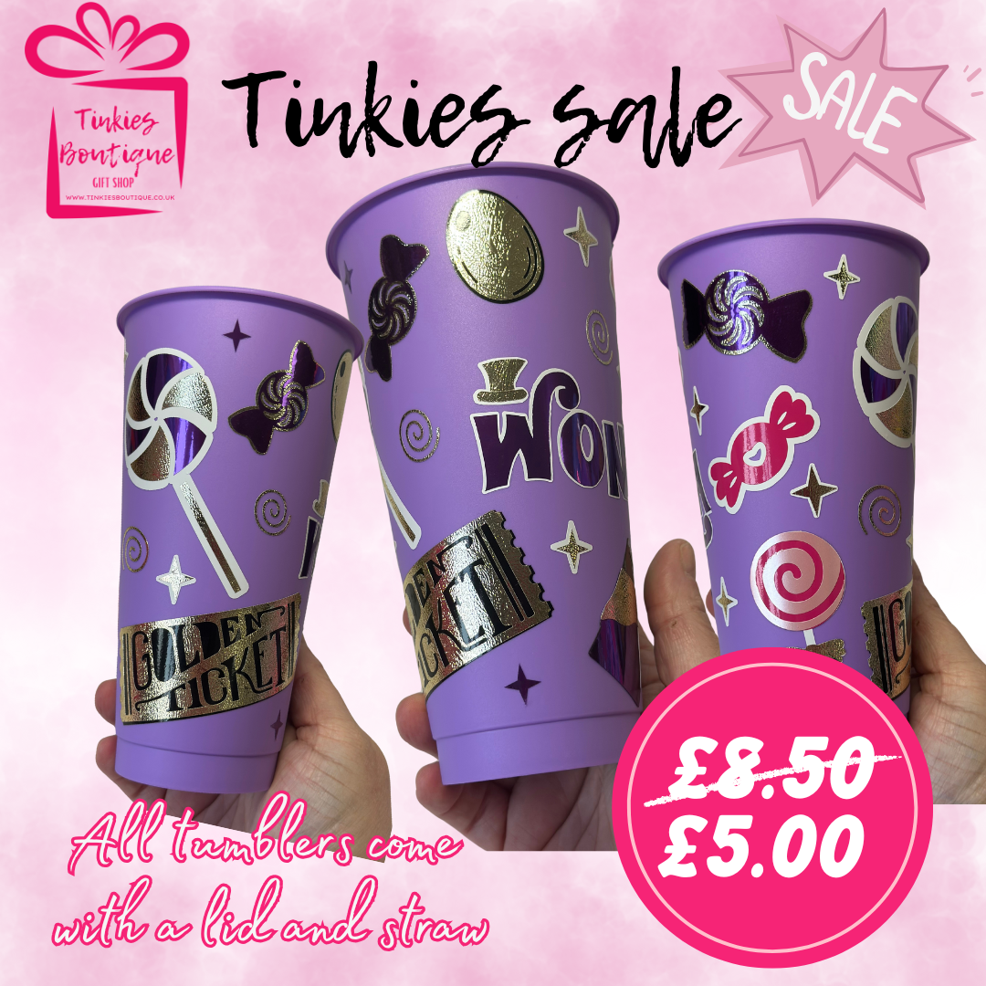 SALE cold cups and tumblers Various designs - batch 2
