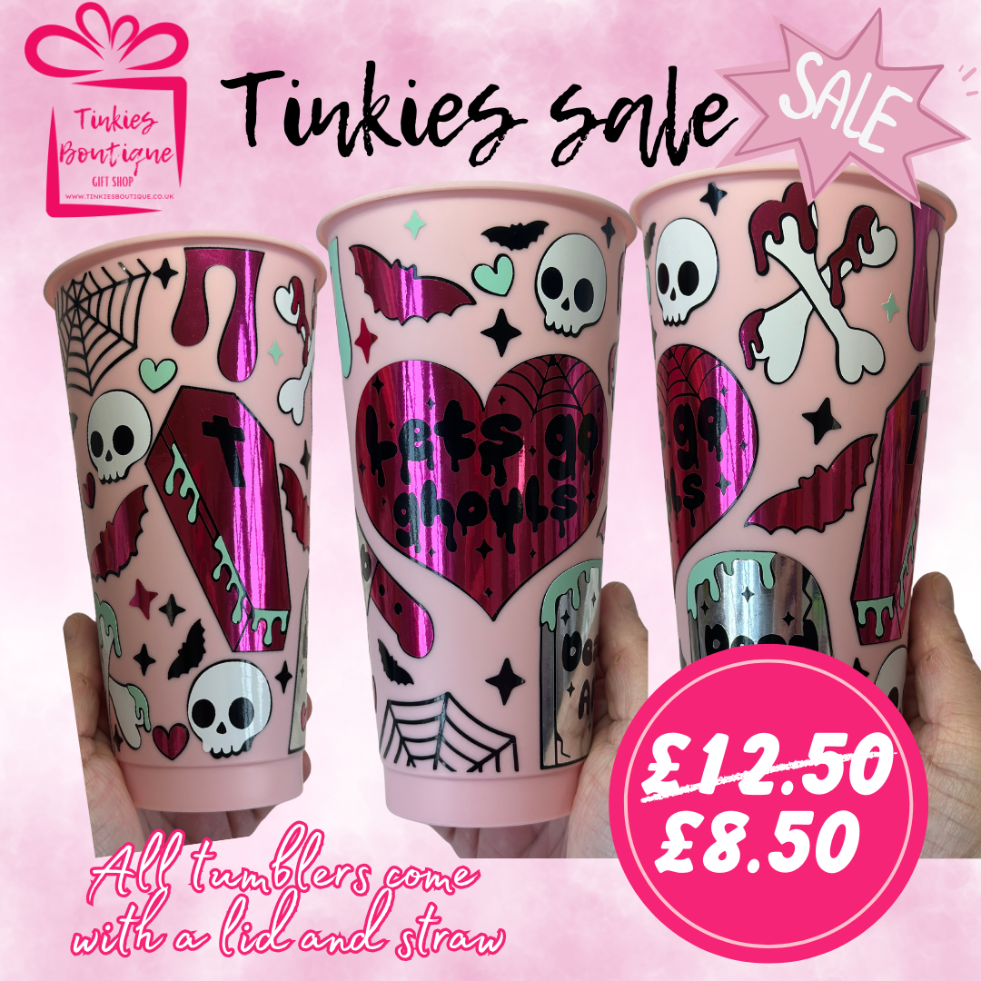 SALE cold cups and tumblers Various designs - batch 3