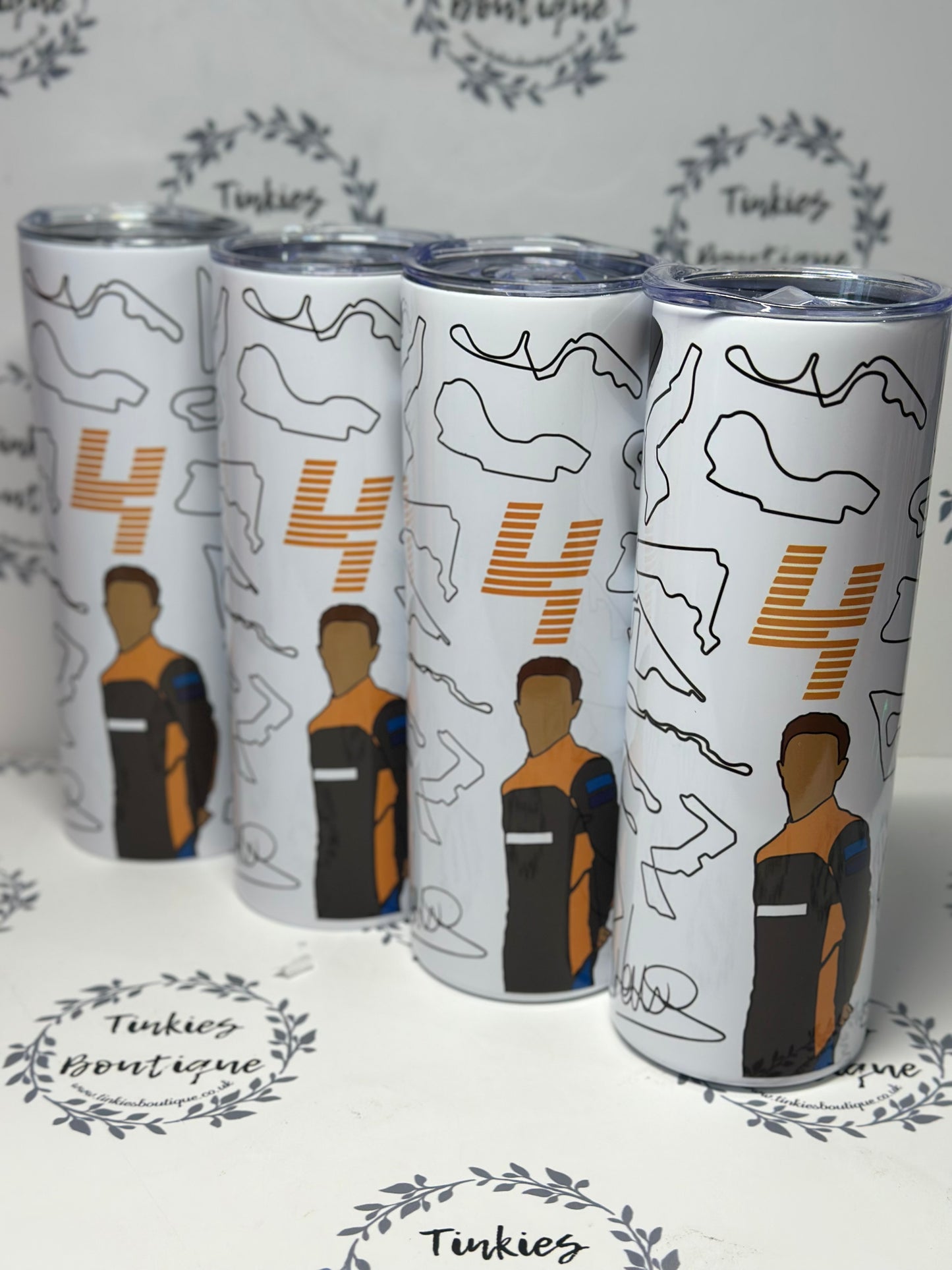 Personalised F1 20oz Stainless Steel Tumbler for any F1 fan - F1 - Personalised Gift