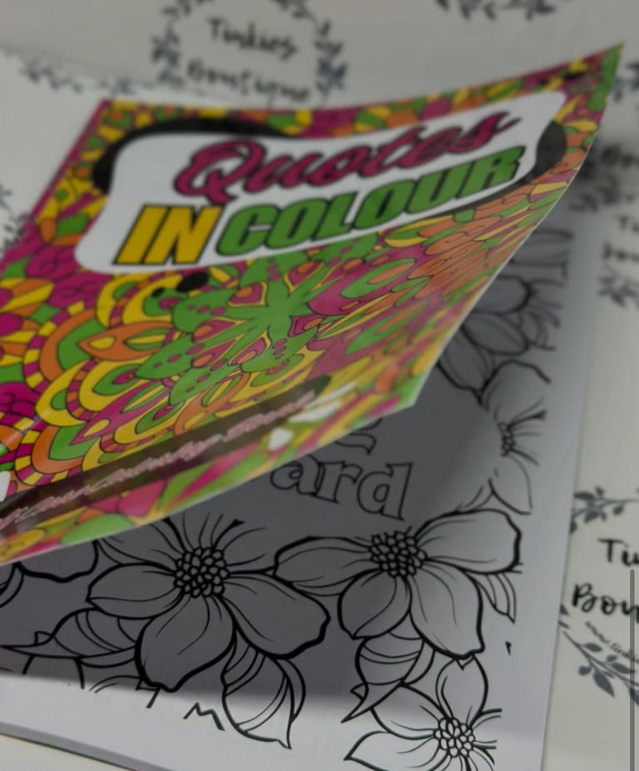Quotes in Colour - Self Care Coloring Book for Relaxation & Inspiration