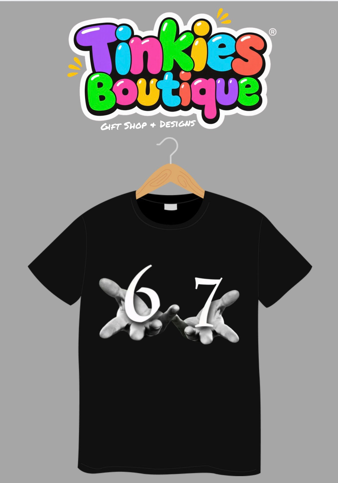 Viral TikTok trend #67 hands if u know you know !! 67 T-shirts