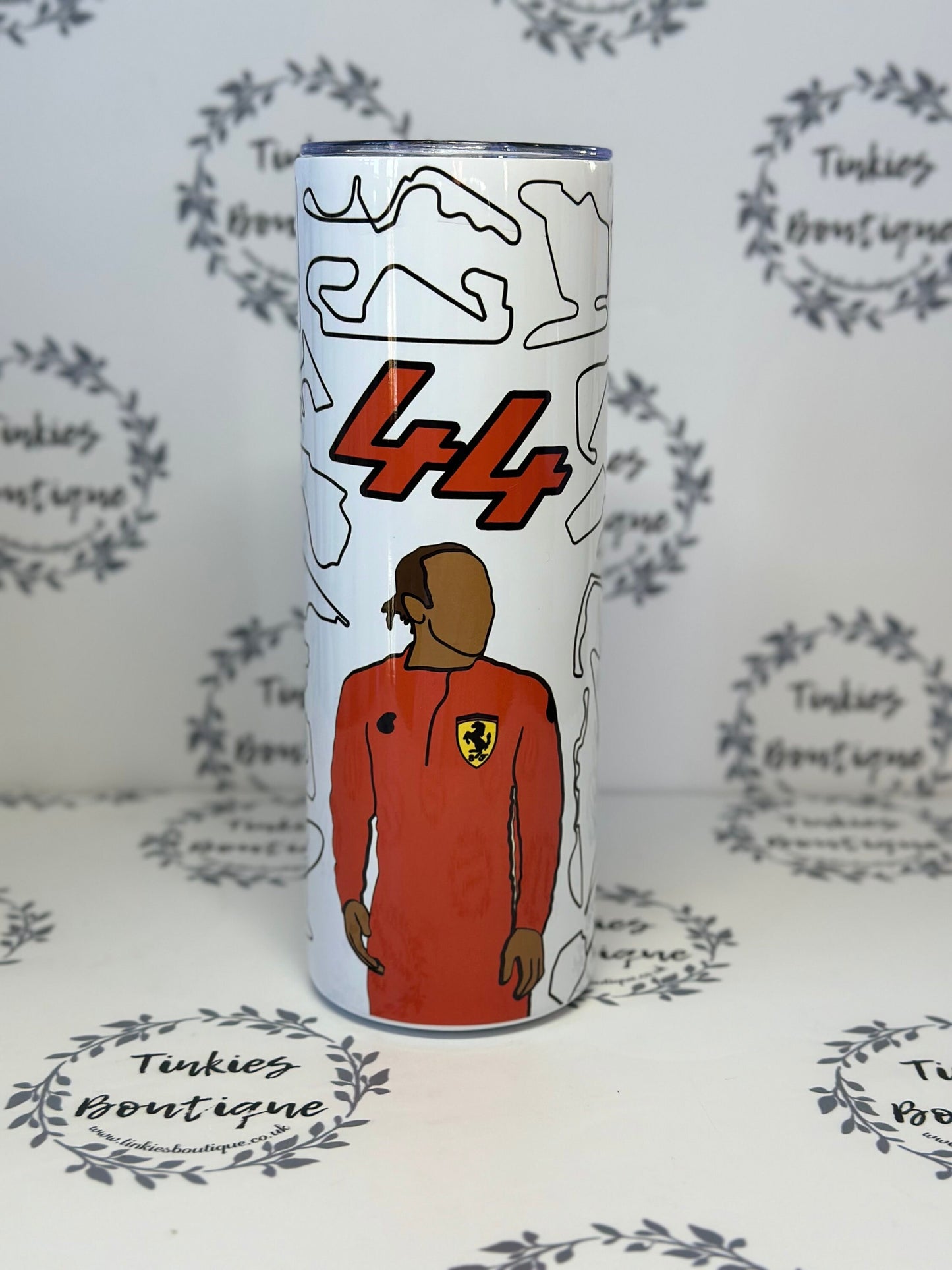Personalised F1 20oz Stainless Steel Tumbler for any F1 fan - F1 - Personalised Gift