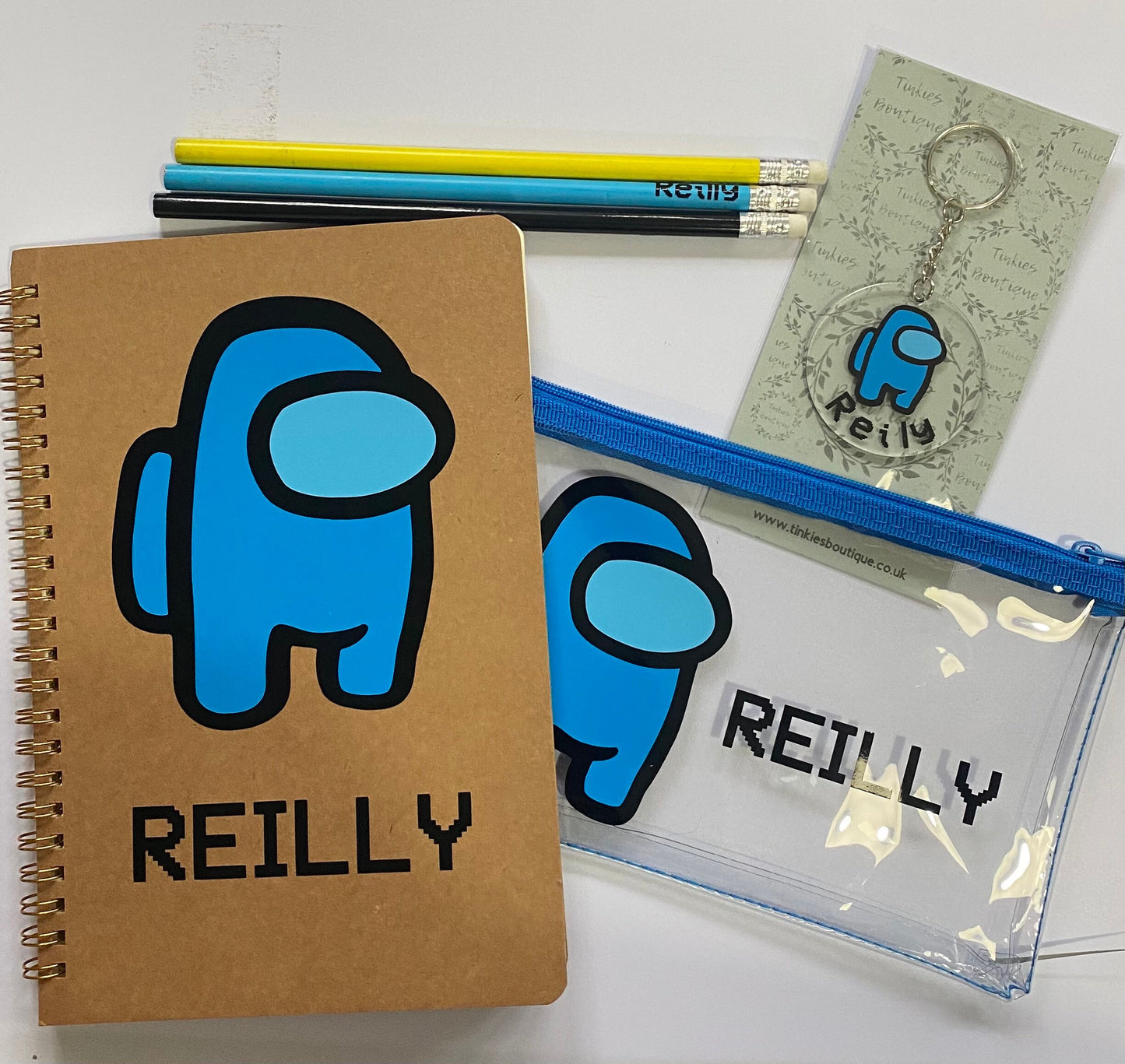 Among us Personalised stationary gift sets