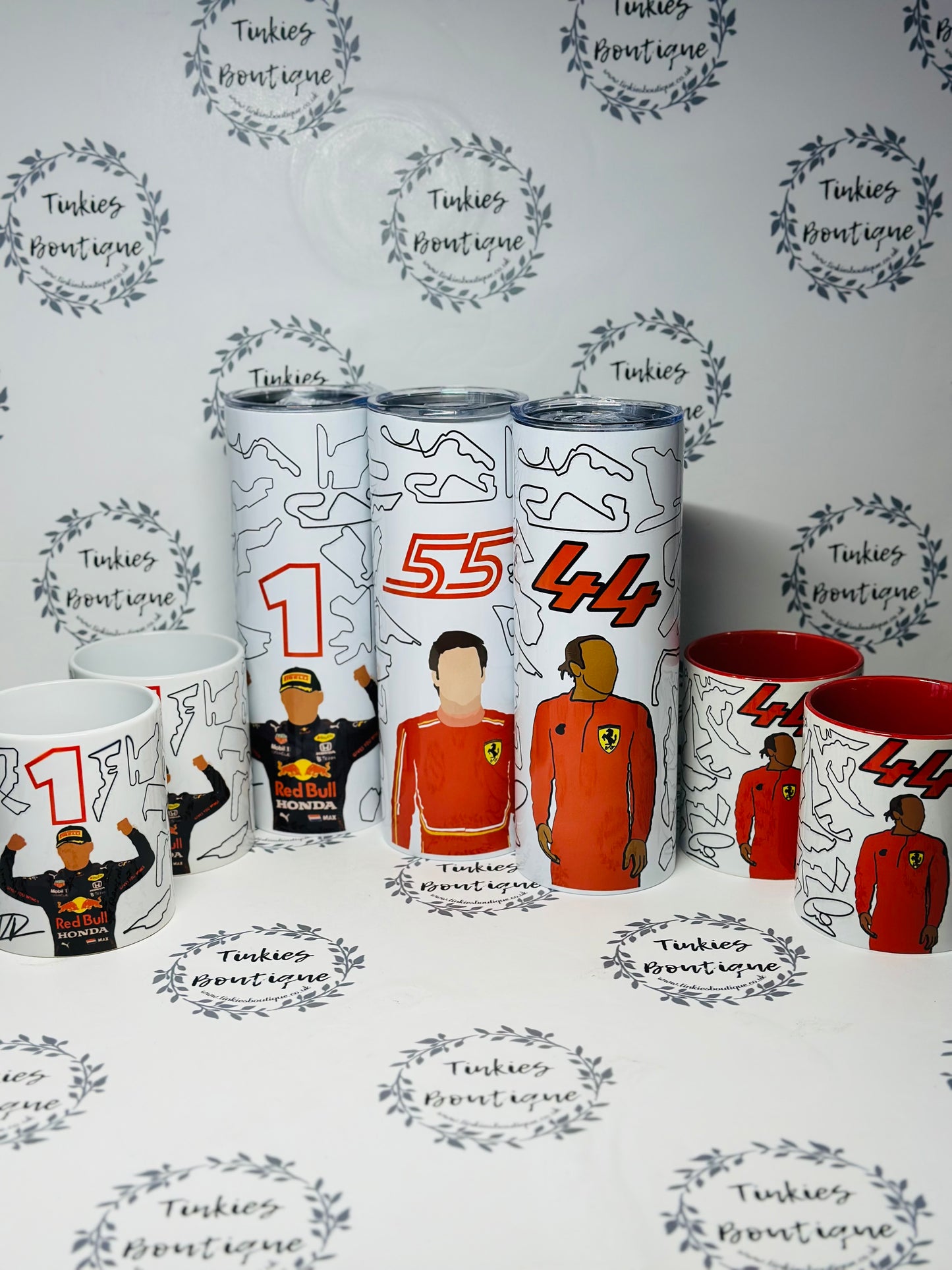 Personalised F1 20oz Stainless Steel Tumbler for any F1 fan - F1 - Personalised Gift
