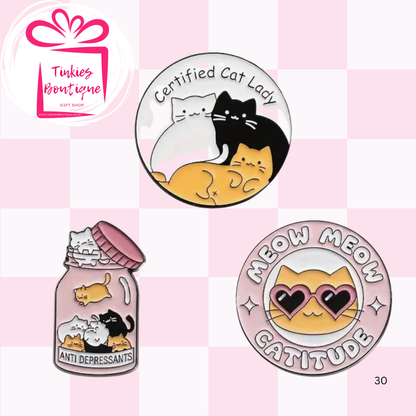 Cute Motivational & Funny Enamel Pins – Pre-Order Now! | Tinkie’s Boutique - 4