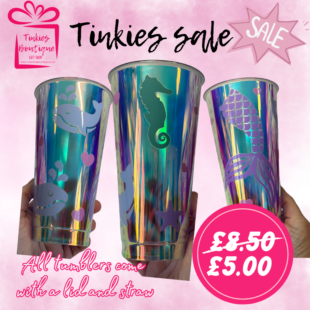 SALE cold cups and tumblers Various designs - batch 1