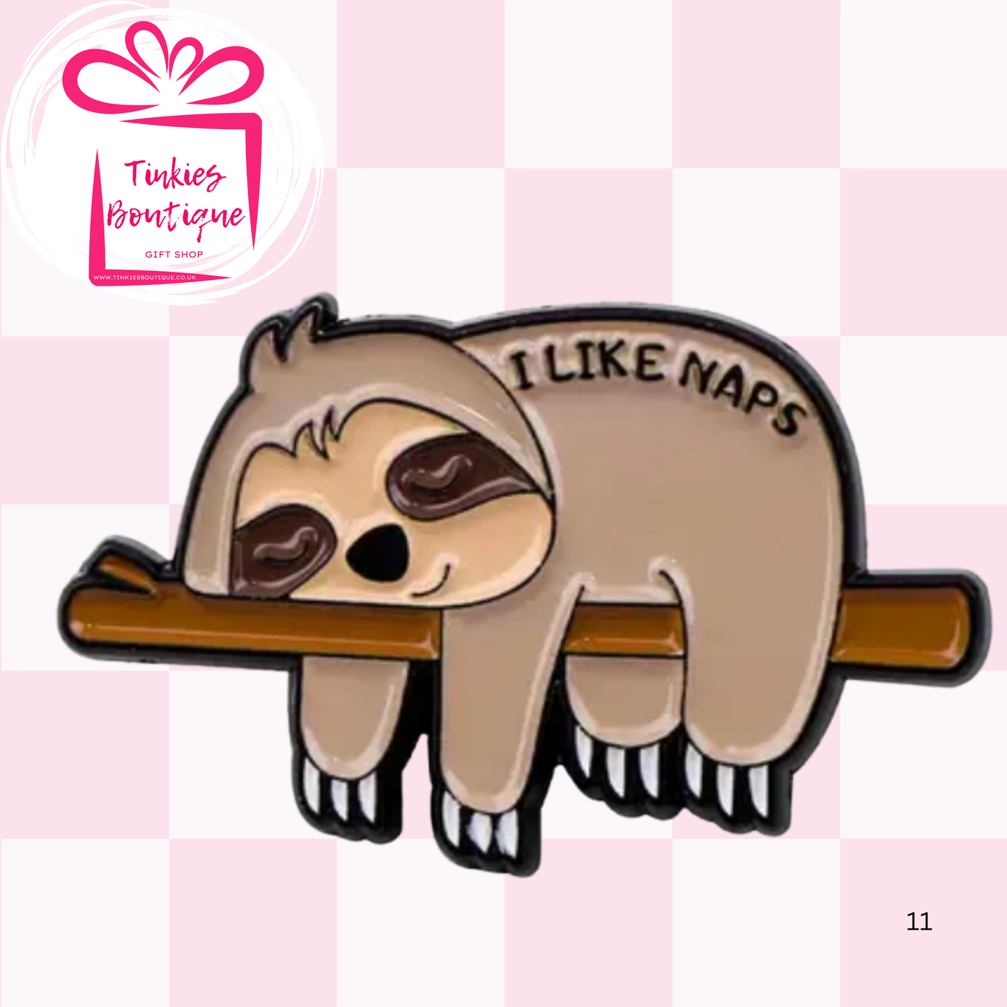 Cute Motivational & Funny Enamel Pins – Pre-Order Now! | Tinkie’s Boutique - 2