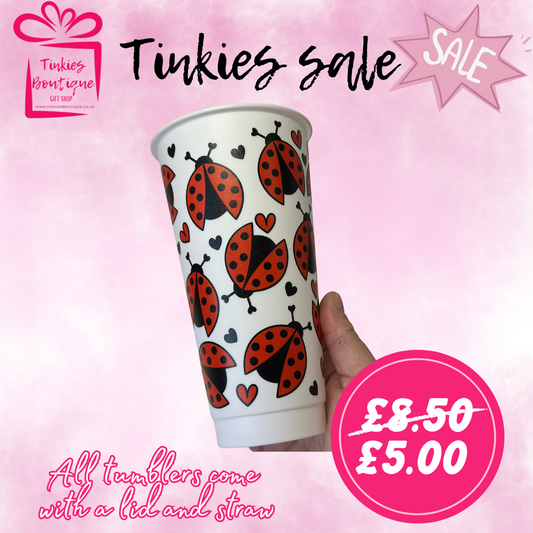 SALE cold cups and tumblers Various designs - batch 1