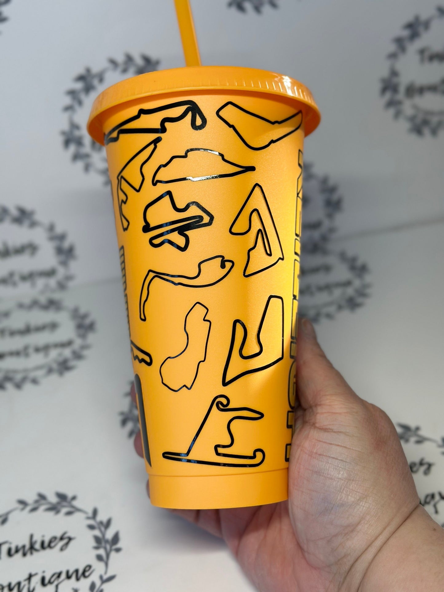 McLaren Mercedes F1 Racing Tumbler |Formula One Cup for Fans | Lando Norris Design