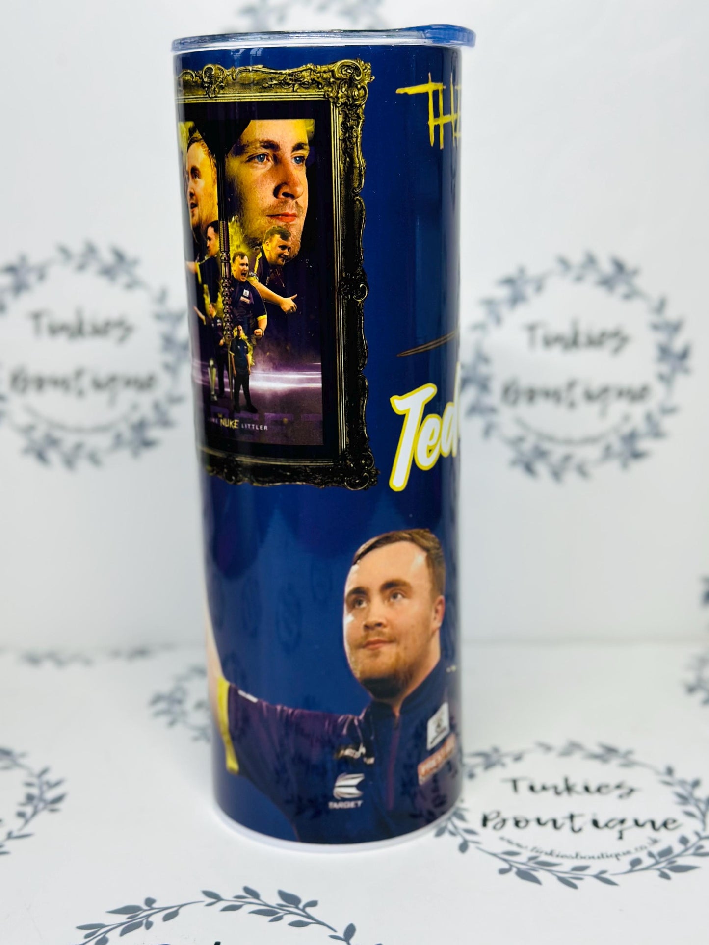 Personalised Luke littler 20oz Stainless Steel Tumbler for any Darts fan - Darts Personalised Gift