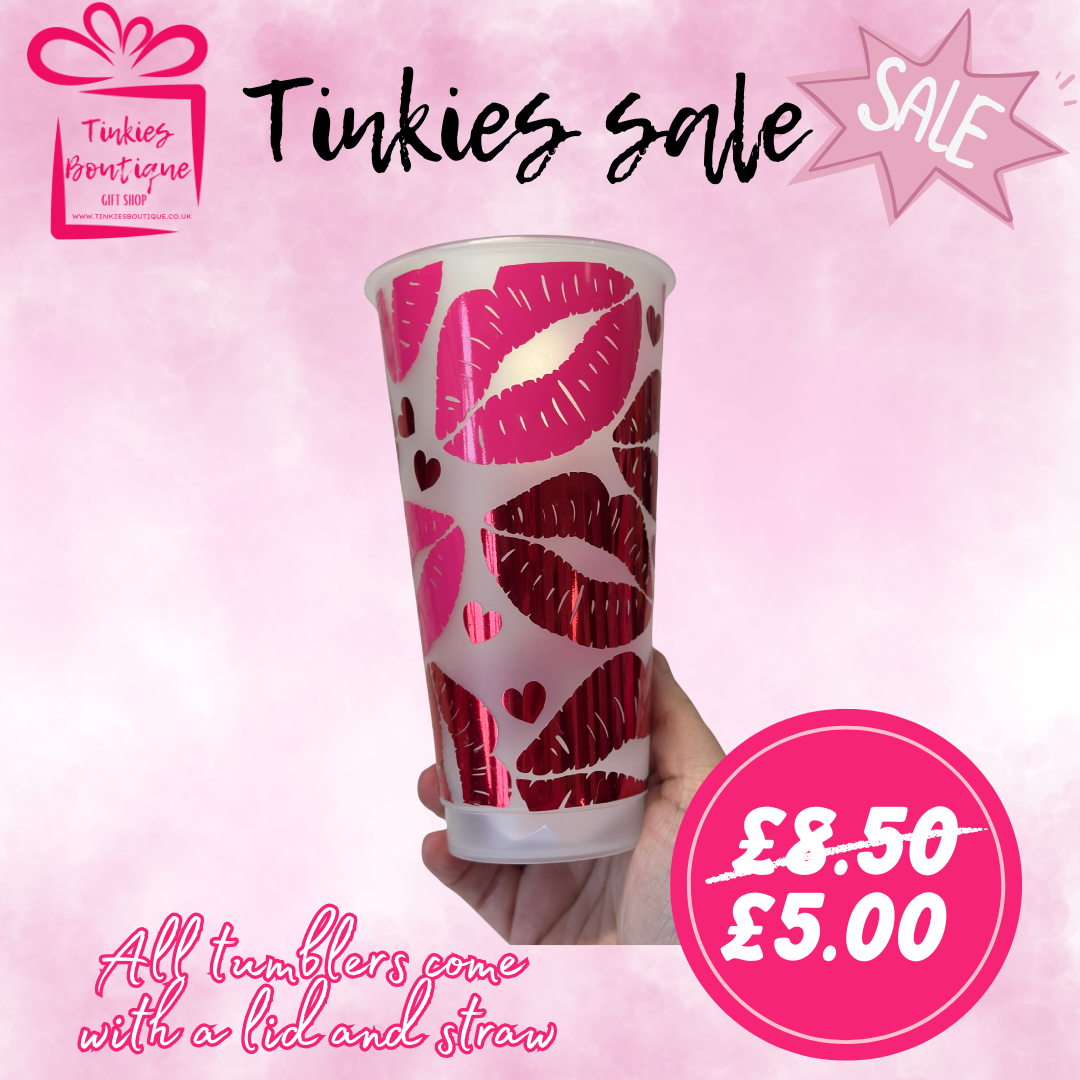 SALE cold cups and tumblers Various designs - batch 1