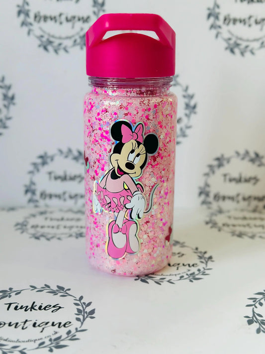 Mouse ballet dancer inspired 10oz double walled tumbler no globe glitter tumbler personalised