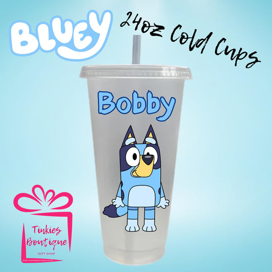Personalised Blue One Cold Cups 16oz & 24oz - Perfect for Little Fans of the Blue One!