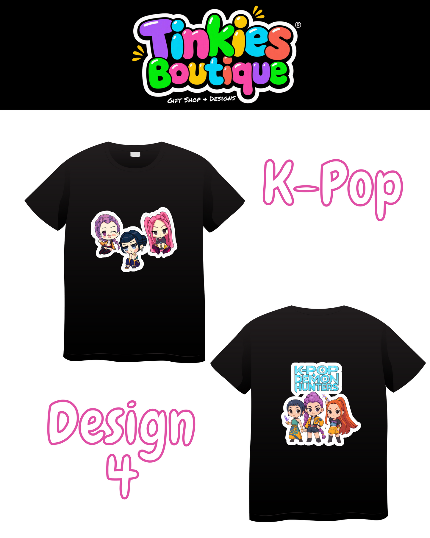 K-Pop print T-Shirt, kids personalised T-Shirt, K-Pop T-Shirt, ,Top , Birthday gift, Christmas gift