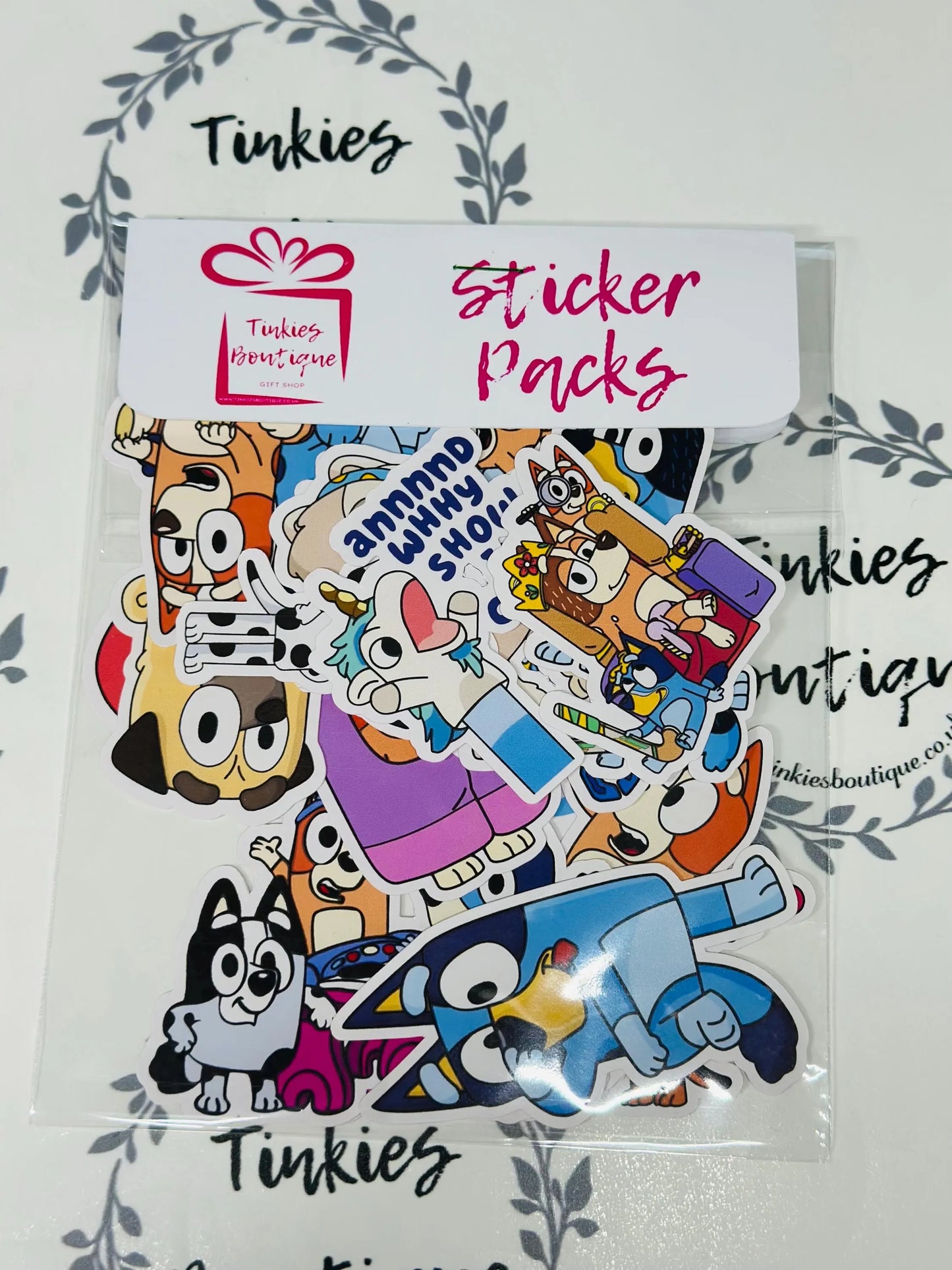 Blue one Themed Sticker Packs