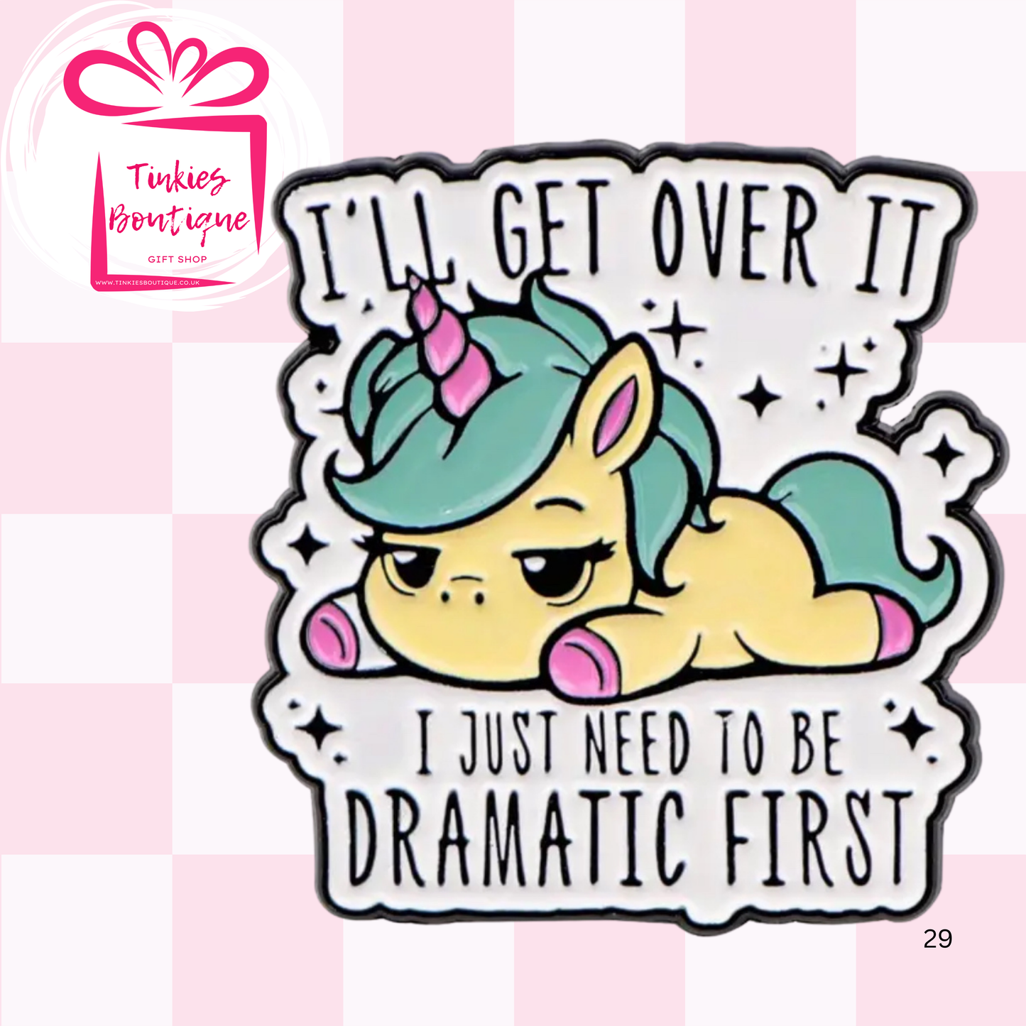 Cute Motivational & Funny Enamel Pins – Pre-Order Now! | Tinkie’s Boutique - 4