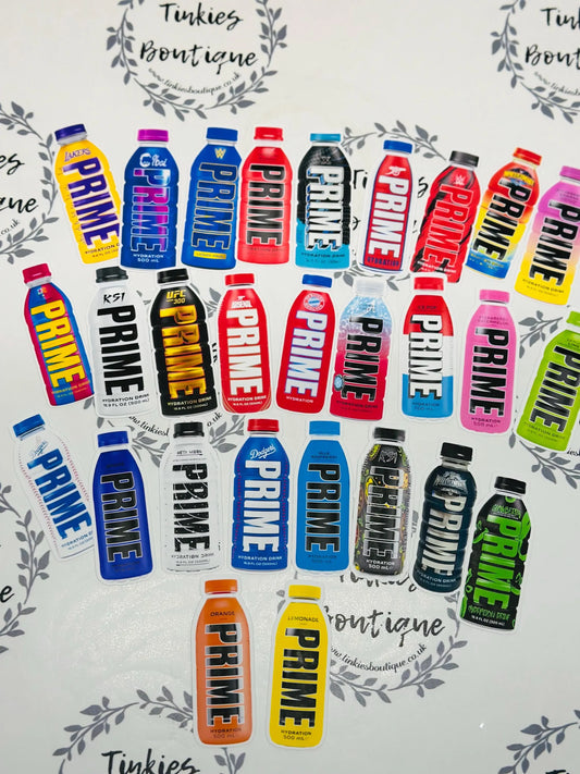 Limited Edition 30x PRIME Hydration Sticker Pack – All Flavors | Collectible Vinyl Stickers | Waterproof & Durable