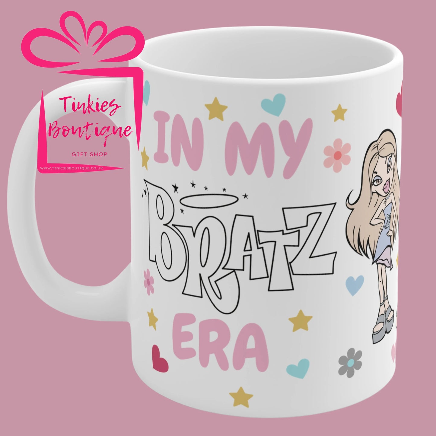 In My Bratz Era” Mug – Y2K Doll-Inspired Coffee or Tea Mug | Personalized Gift