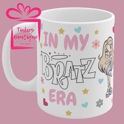 In My Bratz Era” Mug – Y2K Doll-Inspired Coffee or Tea Mug | Personalized Gift