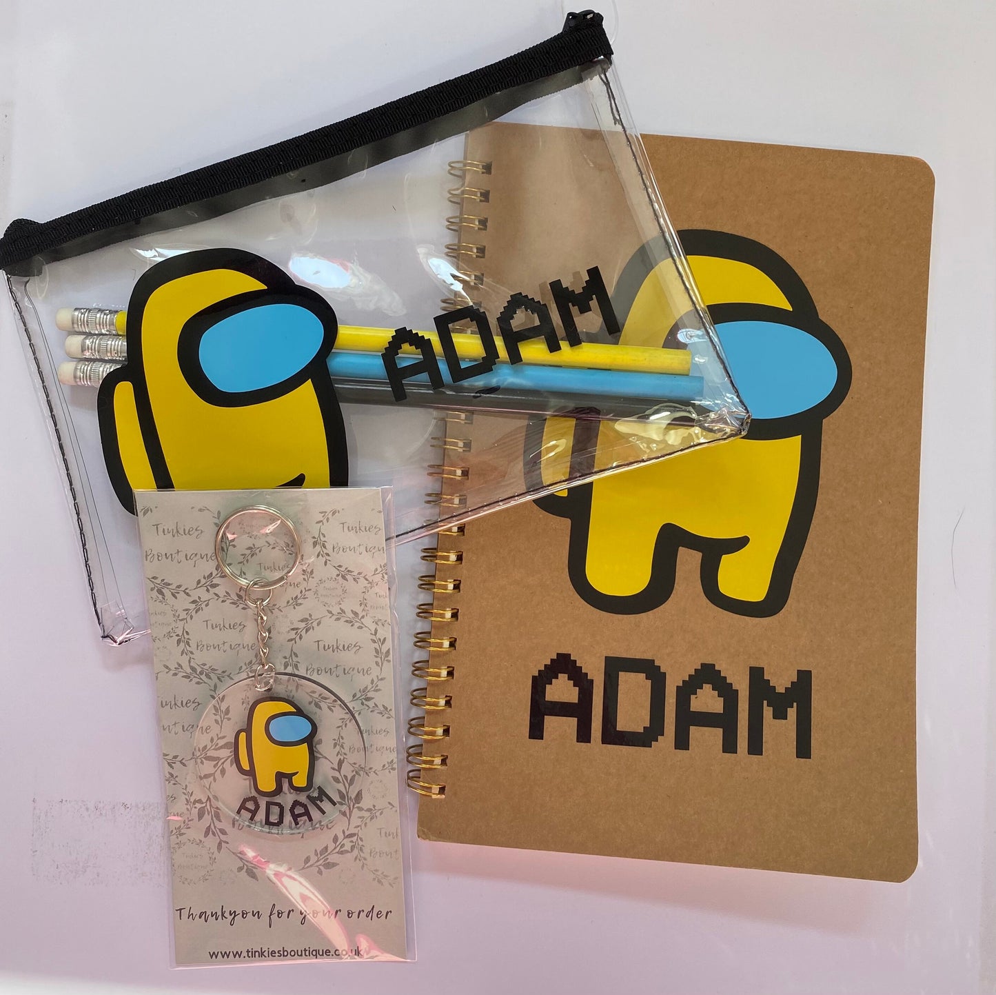 Among us Personalised stationary gift sets