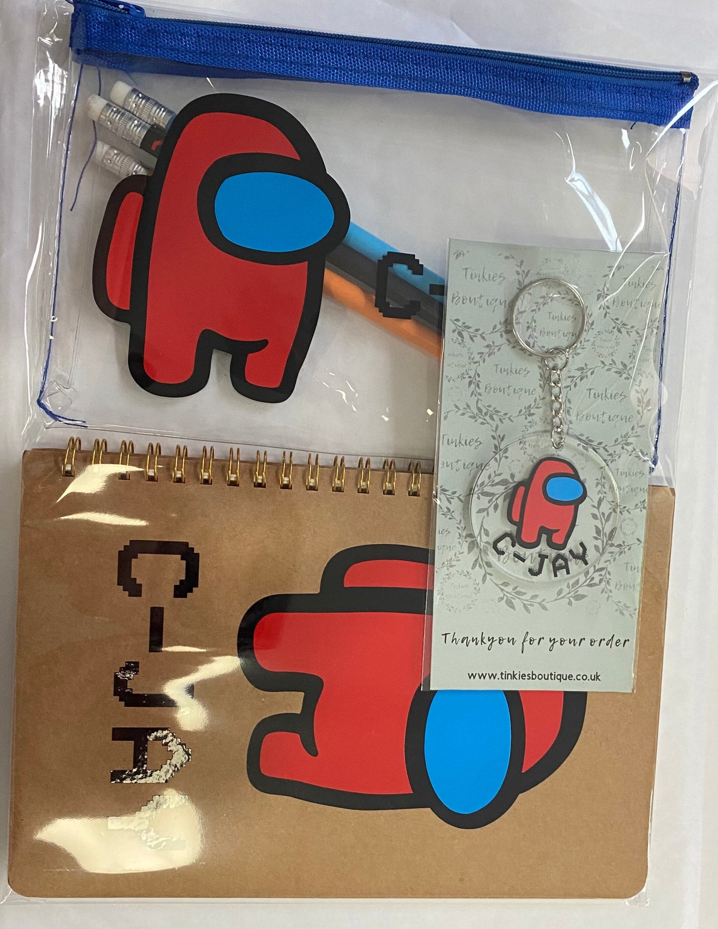 Among us Personalised stationary gift sets