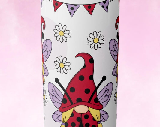 20oz Ladybug Valentine’s Tumbler - Cute & Festive Gift for Lovebugs!