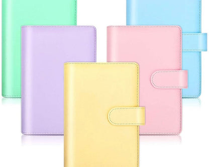 Personalised A6 Budget Organiser Folder Inc 6 Clear Wallets